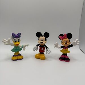 Disney Mickey Mouse Minnie Mouse Daisy Duck Figures Toys Cake Toppers